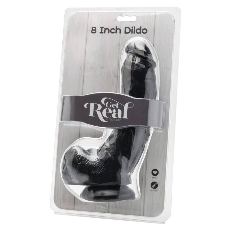 GET REAL GODE 205 CM AVEC BOULES NOIRES