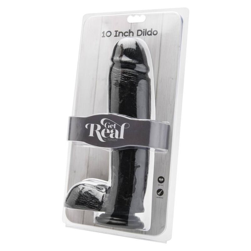 GET REAL GODE 255 CM AVEC BOULES NOIRES