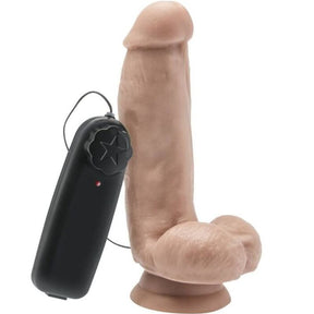 GET REAL GODE 12 CM AVEC BILLES VIBRATEUR SKIN