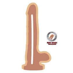 GET REAL DILDO MIT DUAL DENSITY 12 CM HAUTFARBEN MIT HODEN