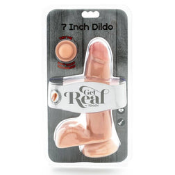GET REAL DILDO MIT DUAL DENSITY 12 CM HAUTFARBEN MIT HODEN