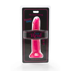 GET REAL HAPPY DICKS DONG 19 CM ROSE