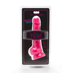 GET REAL HAPPY DICKS 19 CM AVEC BALLES ROSE