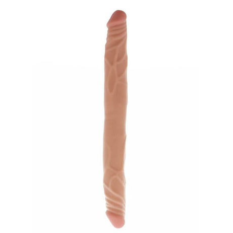 Gode double réaliste flexible 35 cm — gros plan