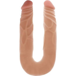 Gode réaliste modèle Double Dong en PVC peau 35.0 cm pour le plaisir intime.