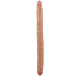 Double dong réaliste en U 40 cm — gros plan