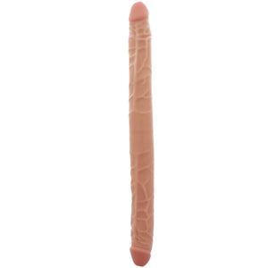 Double dong réaliste en U 40 cm — gros plan