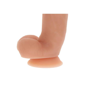 GET REAL GODE EN SILICONE 18 CM AVEC BALLES PEAU