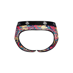 Jock bikini imprimé pop-art comics multicolore — Comics