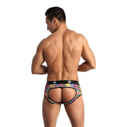 Jock bikini imprimé pop-art comics multicolore — Comics