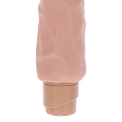Gode vibrant double densité 20,5 cm couleur peau — Big Vibrator
