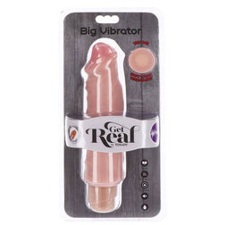 Gode vibrant double densité 20,5 cm couleur peau — Big Vibrator