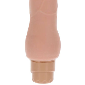 Gode vibro double densité — gros plan