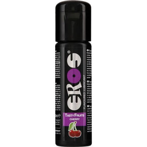 Lubrifiant aromatisé cerise comestible 100 ml — Tasty Fruits · Eros Classic Line · Lubrifiants aromatisés