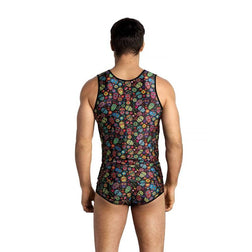 Débardeur calaveras mexicaines multicolore — Mexico L