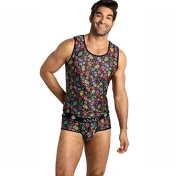Débardeur calaveras mexicaines multicolore — Mexico XL