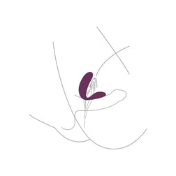 XOCOON - VIBRATEUR BOUND LOVE COUPLES VIOLET — vue produit 6