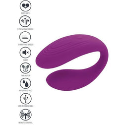 XOCOON - VIBRATEUR BOUND LOVE COUPLES VIOLET — vue de face