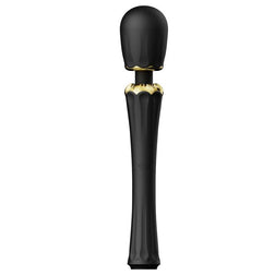 Wand Kyro noir avec embouts — gros plan
