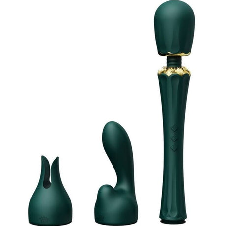 Masturbateur homme de la marque Zalo modèle Kyro en Silicone vert 29.1 cm pour le plaisir intime.