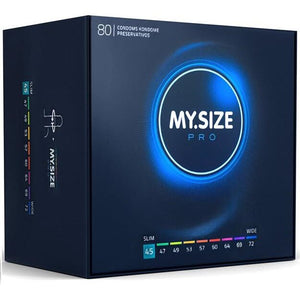 Mug pénis My Size Pro Préservatifs sur mesure 45 mm — My.Size Pro (lot de 80) vu de face