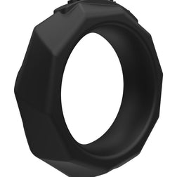 Cockring silicone 45 mm bande large — vue de profil