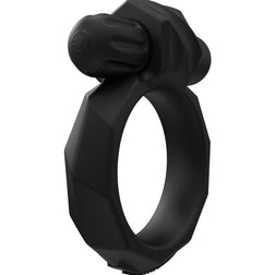 Cockring vibrant cock & ball 55 mm — gros plan