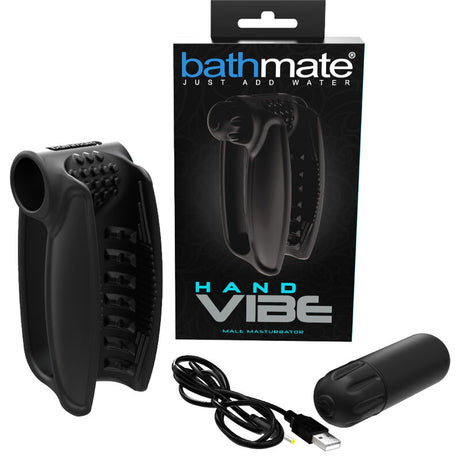 Gaine vibrante ouverte 10 modes — Hand Vibe · Bathmate · Masturbateurs Vibrants