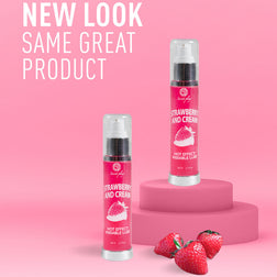 Lubrifiant chauffant fraise et crème 50 ml — Secret Play