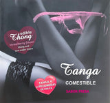 HOTFLOWERS - THONG AZYME POUR FILLE ET 2 COUSSINS DE MATELIER SAVEUR FRAISE /es/pt/en/fr/it/ · Hotflowers · Lingerie comestible