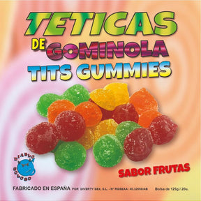DIABLO GOLOSO TETINES GOMMEUSES EN SUCRE ASSORTIES