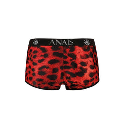 Boxer trunk rouge imprimé léopard — Savage