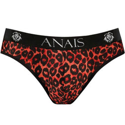 Slip mini rouge léopard échancré — Tribal