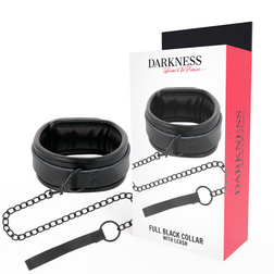 Bdsm Darkness Bondage Full Black Collar Cuir