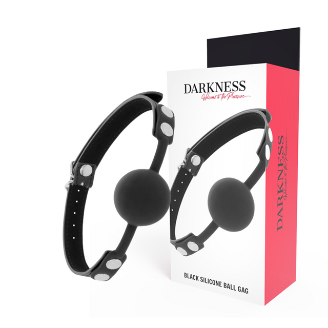 DARKNESS BILLON EN SILICONE NOIR