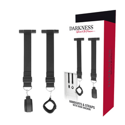 Bdsm Darkness Bondage avec menottes néoprène Néoprène