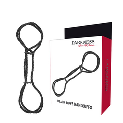 Bdsm Darkness Bondage noir avec bagues