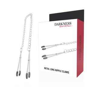 DARKNESS PINCES A TETONS REGLABLES EN METAL