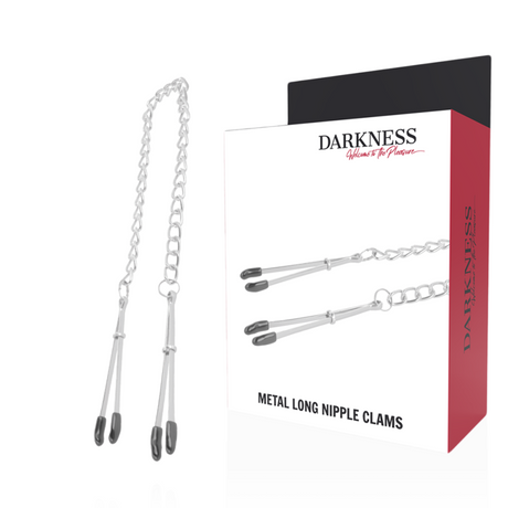 DARKNESS PINCES A TETONS REGLABLES EN METAL