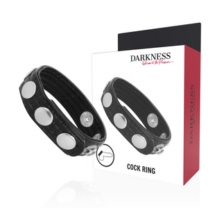 DARKNESS ANNEAU DERECTION EN CUIR