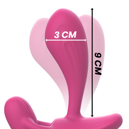 INTENSE TELECOMMANDE ANAL SHELLY PLUG ROSE