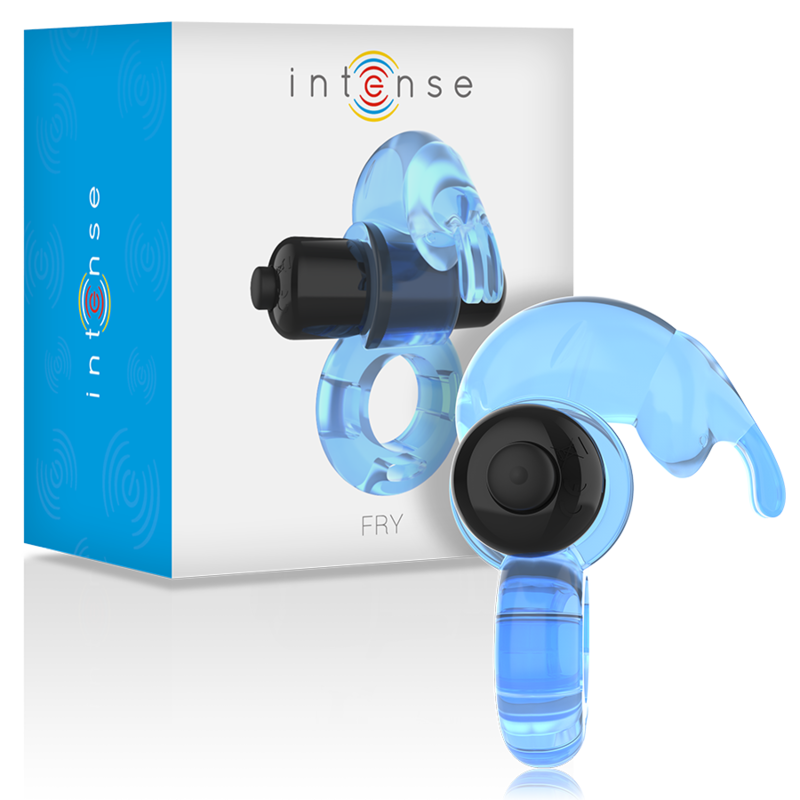INTENSE - ANNEAU VIBRANT BLEU FRY · Intense For Him · Cockrings Vibrants