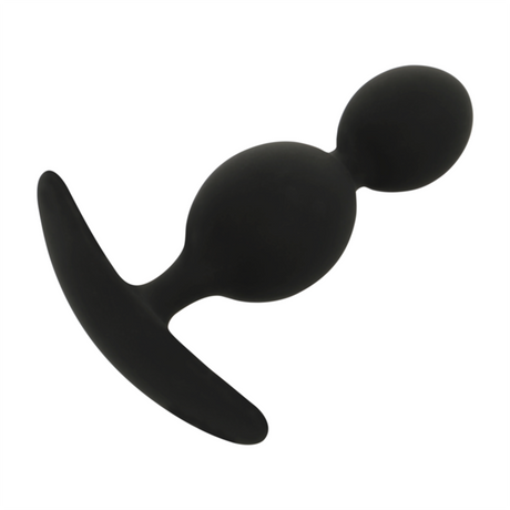 BLACKSILVER PLUG ORSON SILICONE 2 ONDES ANAL 9 CM