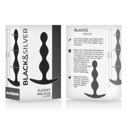 BLACKSILVER CHAINE A BILLES ANAL RUPERT 10 CM