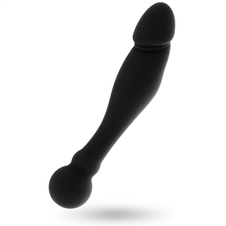 Karl Double-Ended Anal Dildo with Ball — 18 cm — product view 3