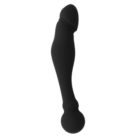 Karl Double-Ended Anal Dildo with Ball — 18 cm — product view 4