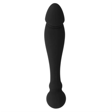 Karl Double-Ended Anal Dildo with Ball — 18 cm — product view 5