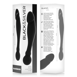 Gode anal double phallus + boule 18 cm — Karl — vue produit 2