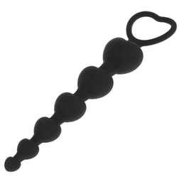 Chapelet anal Milà 18 cm - vue produit de profil