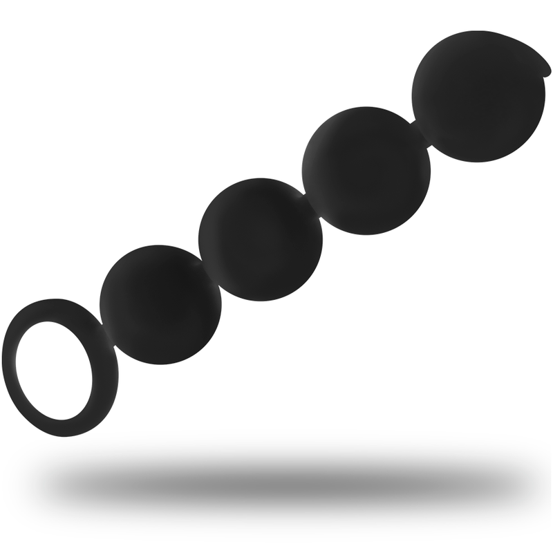 BLACKSILVER CHAPELET ANAL LENNON 4 SPHERES SILICONE 15 CM